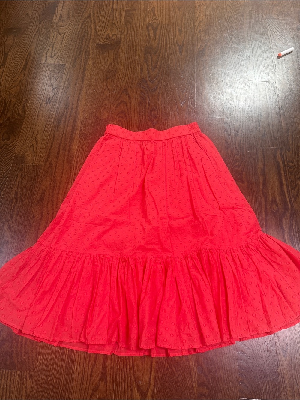 JCREW tiered midi skirts SIZE 4 100% cotton